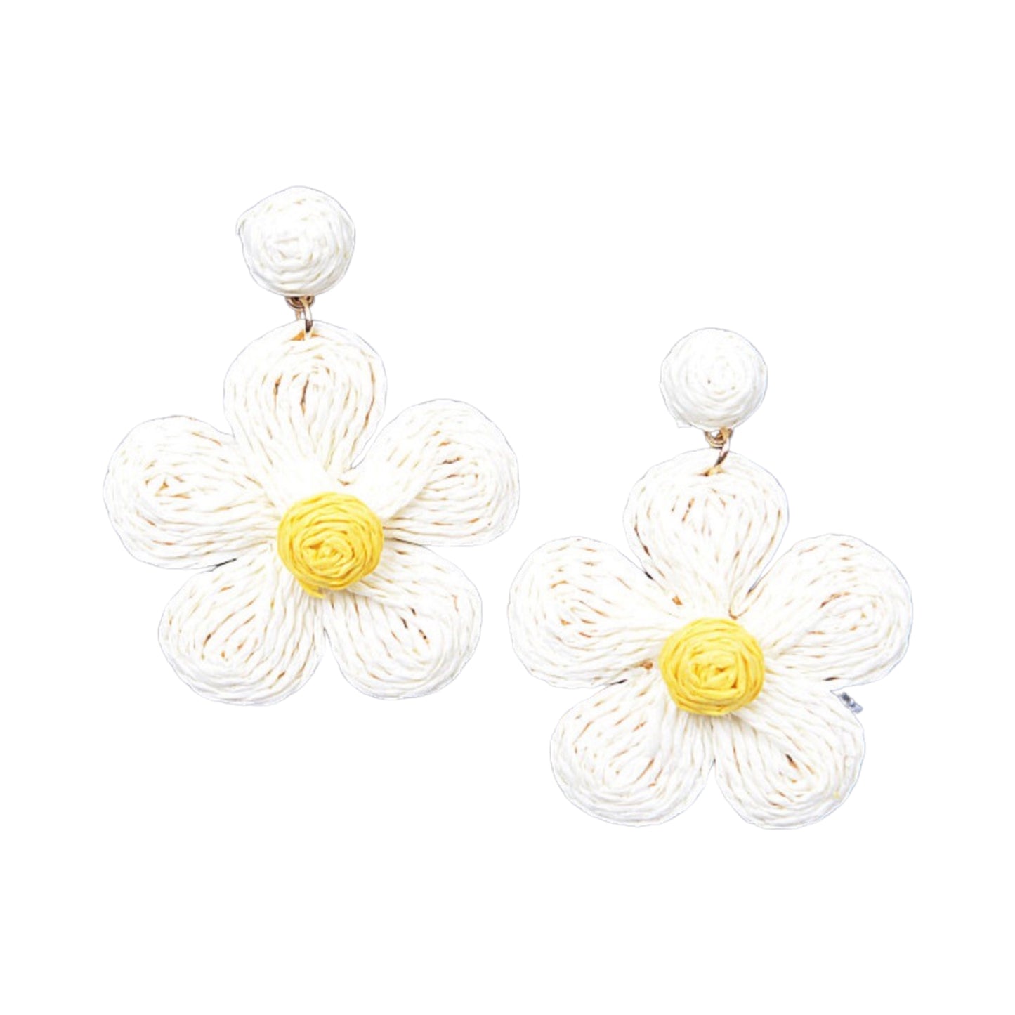 Daisy Gold Plated Earrings