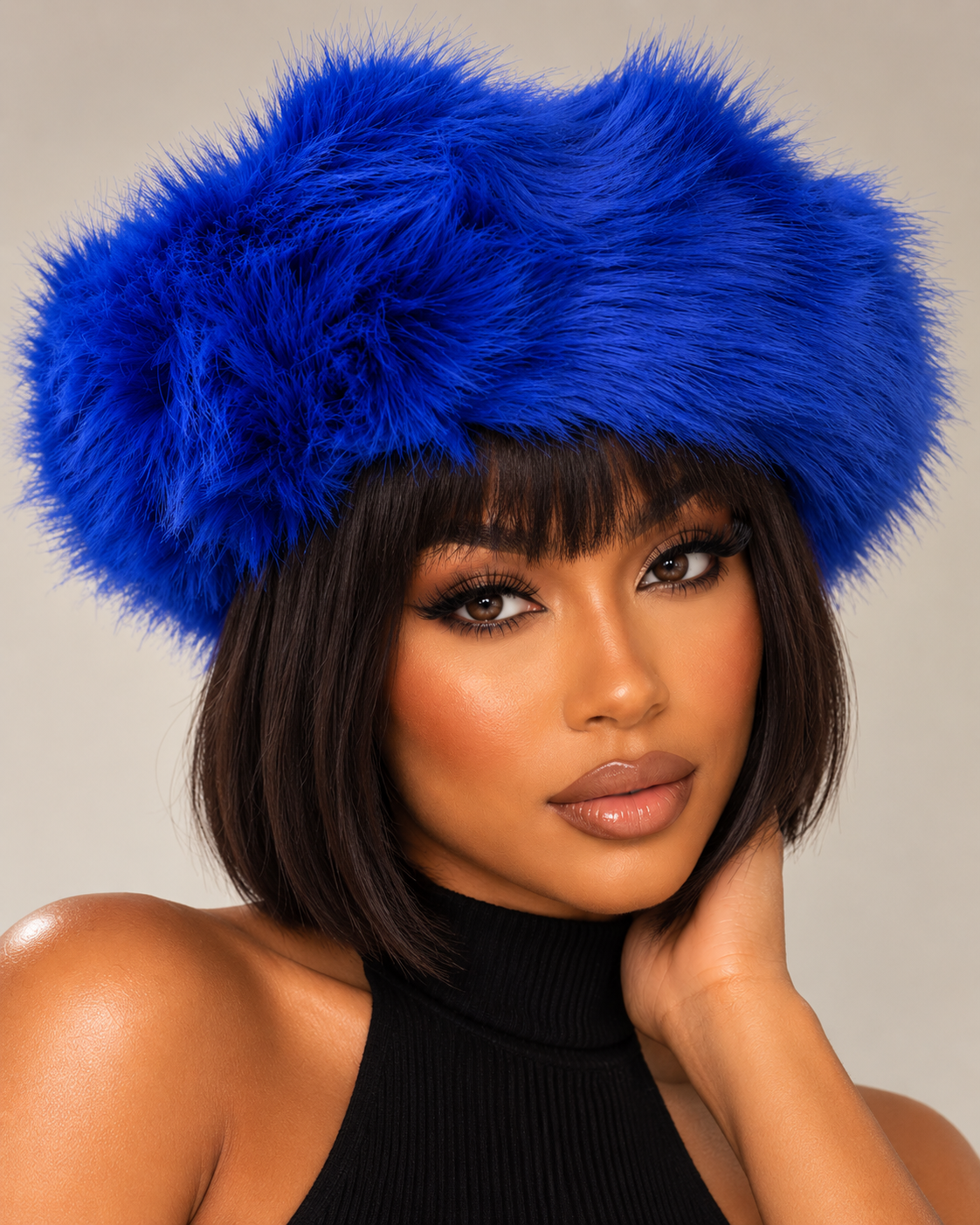 With Love, From Paris Hat - Blue