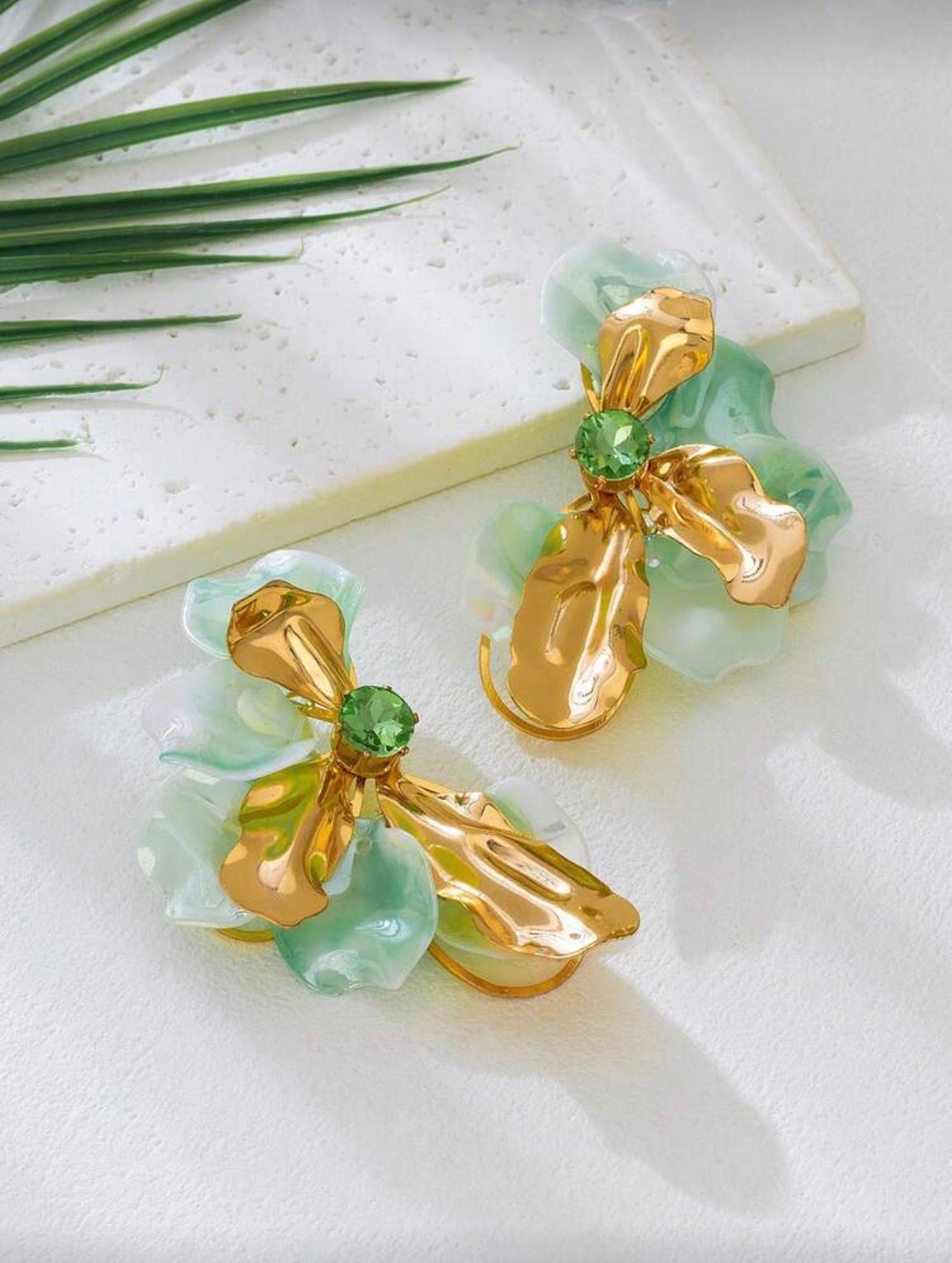 Capri Earrings - Green
