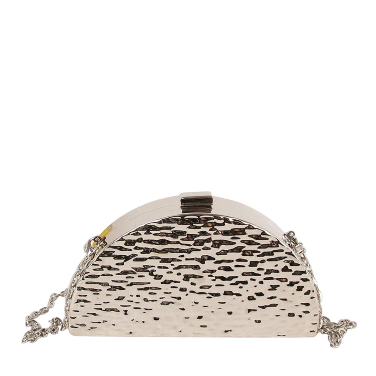 Luna Metallic Clutch - Gold