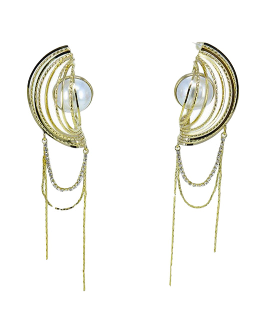 Christa Earrings - Gold