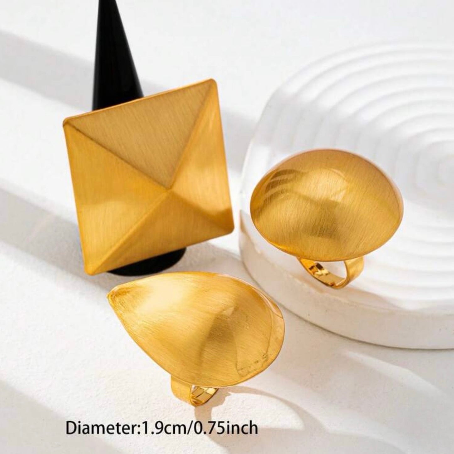 Divine Dynasty Ring Set - Gold