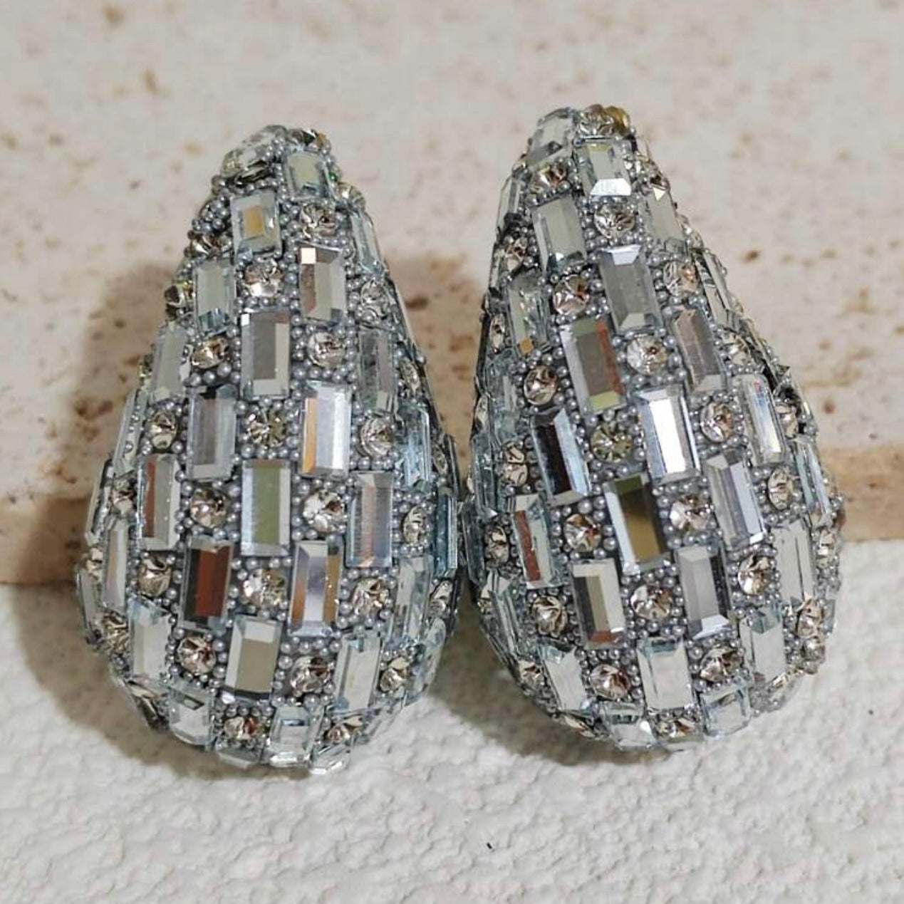 We Like To Party Earrings - Silver