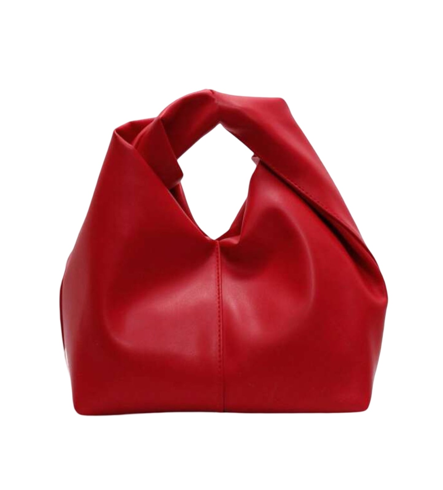 Upgrade You Faux Leather Handbag - Red