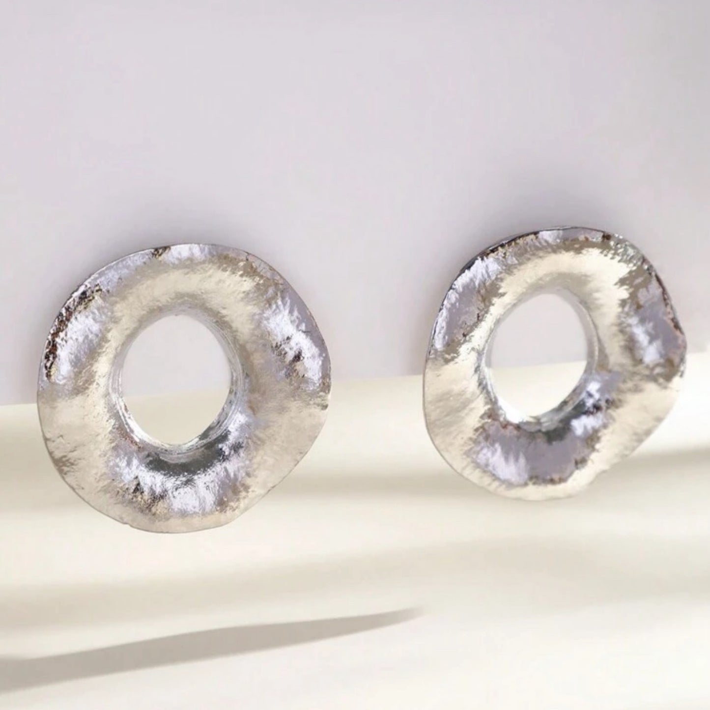 Infinity Earrings - Silver