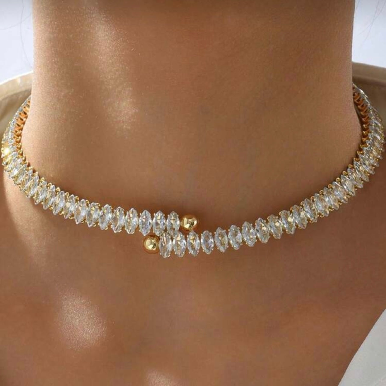 Hollywood Choker - Gold