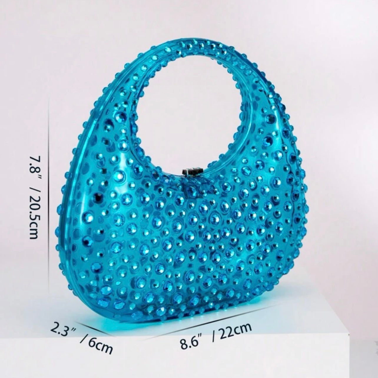 Ice Me Out Handbag - Blue