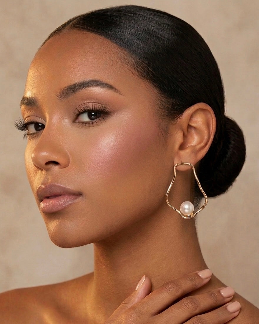 Sienna Earrings - Gold