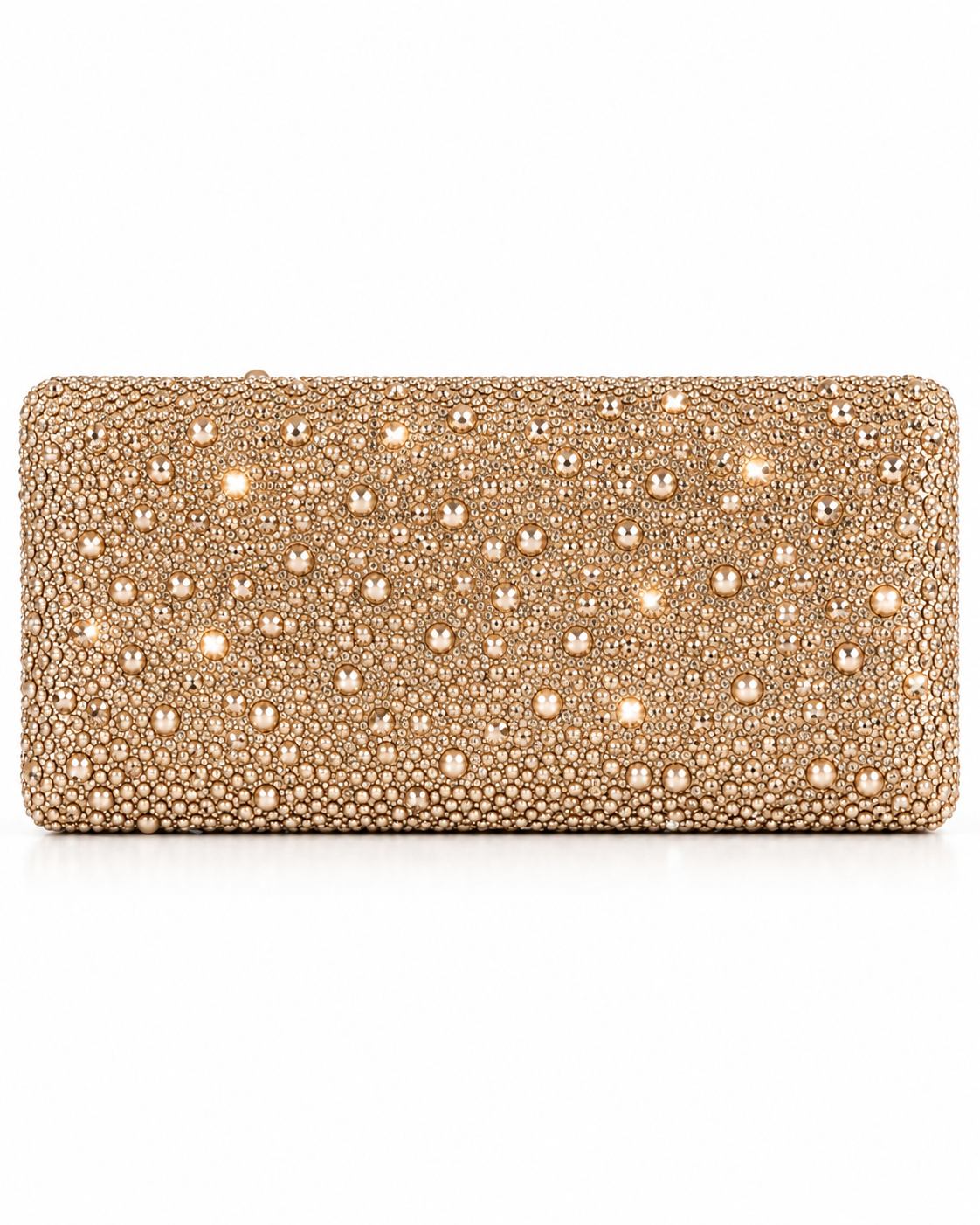 Glitz & Glamour Clutch - Champagne