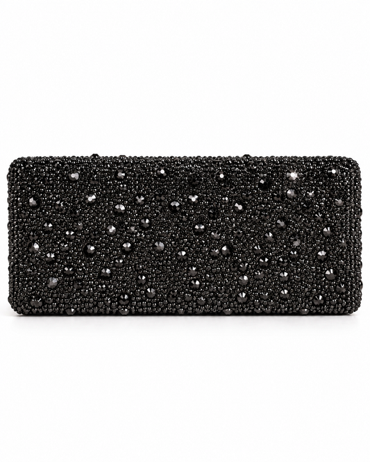 Glitz & Glamour Clutch - Black