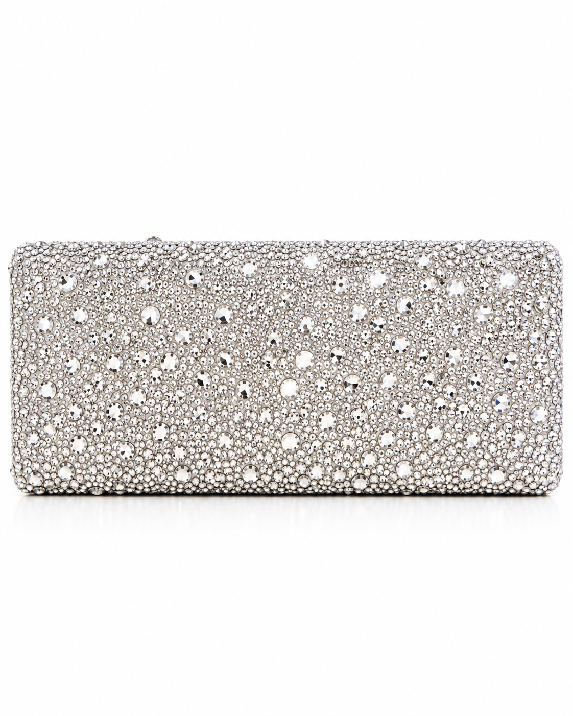 Glitz & Glamour Clutch - Silver