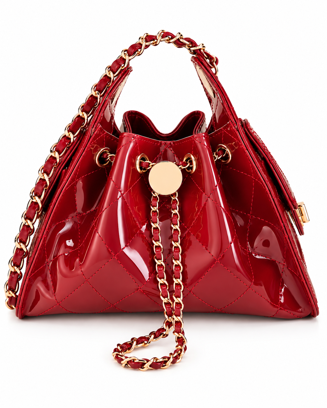 Milano Handbag - Burgundy