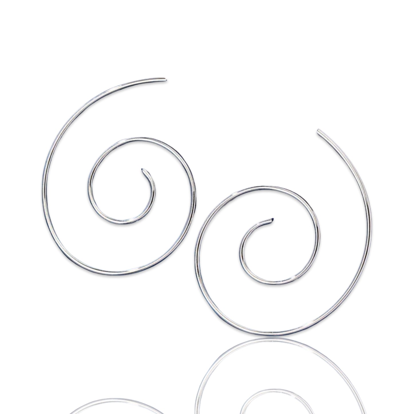 Hypnotic Earrings - Silver