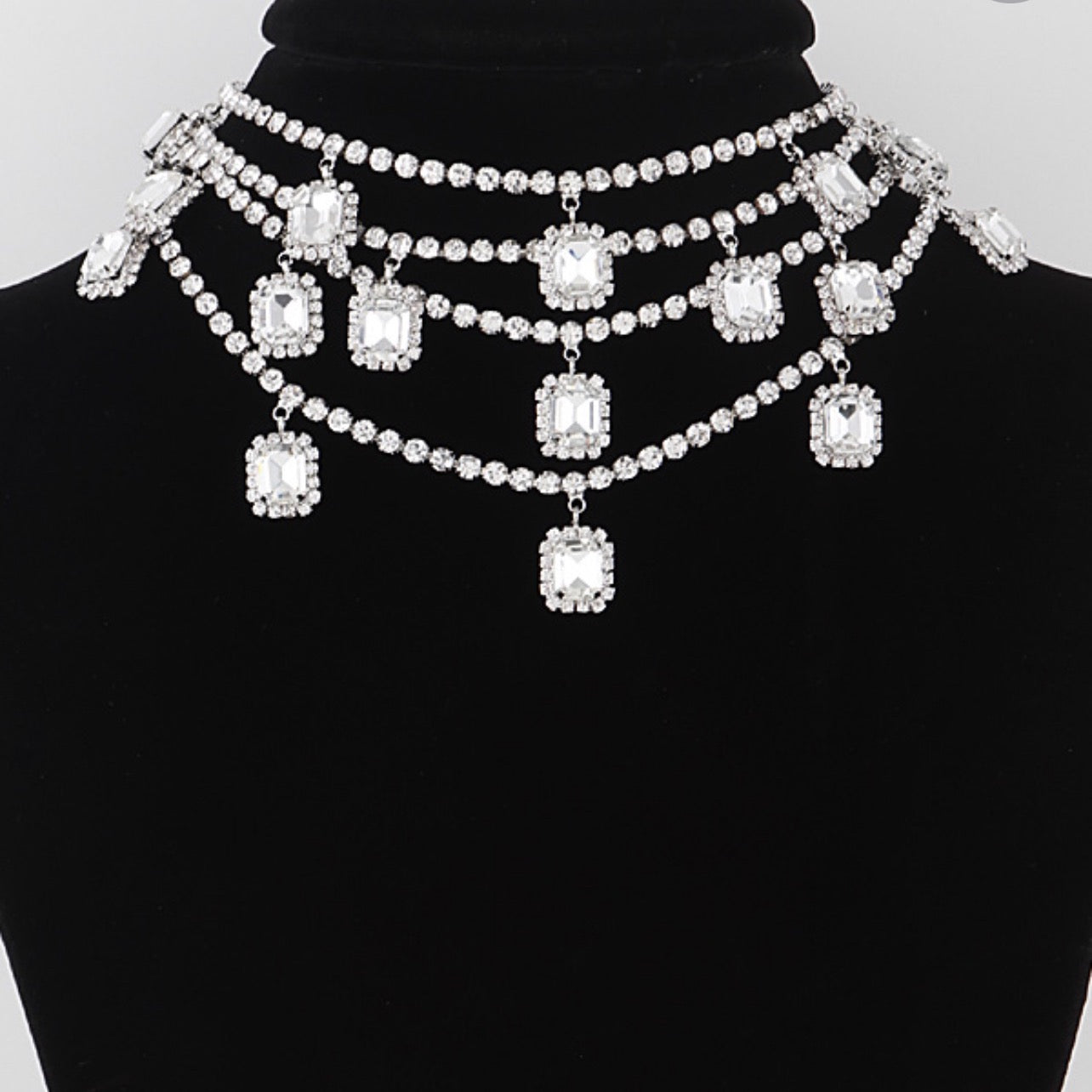 Royalty Choker - Silver