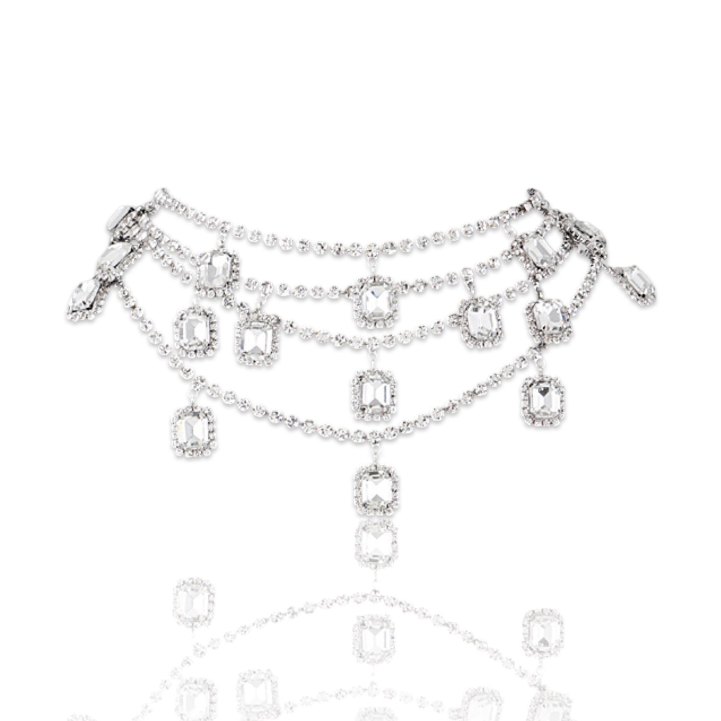 Royalty Choker - Silver