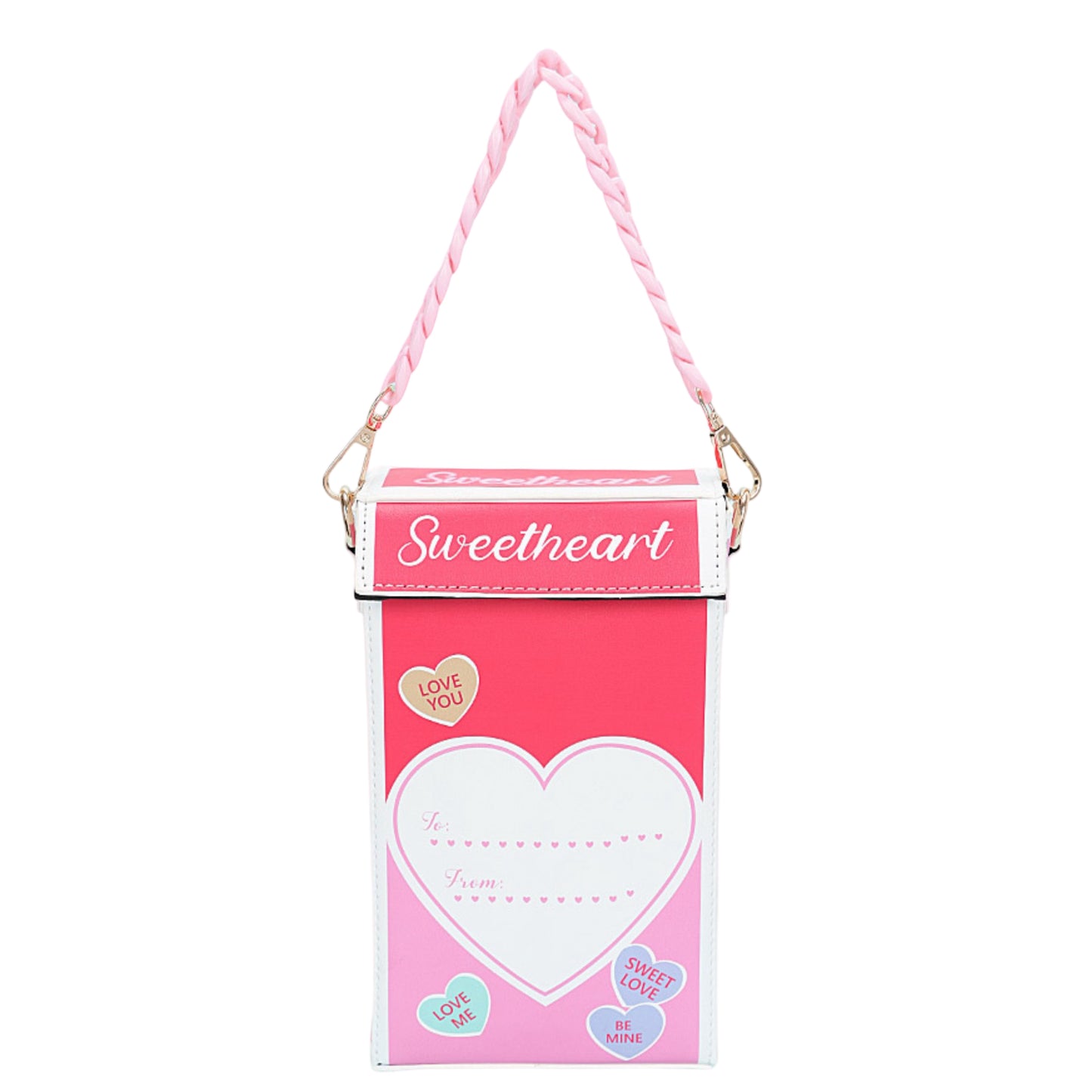 Sweetheart Candy Crossbody - Pink