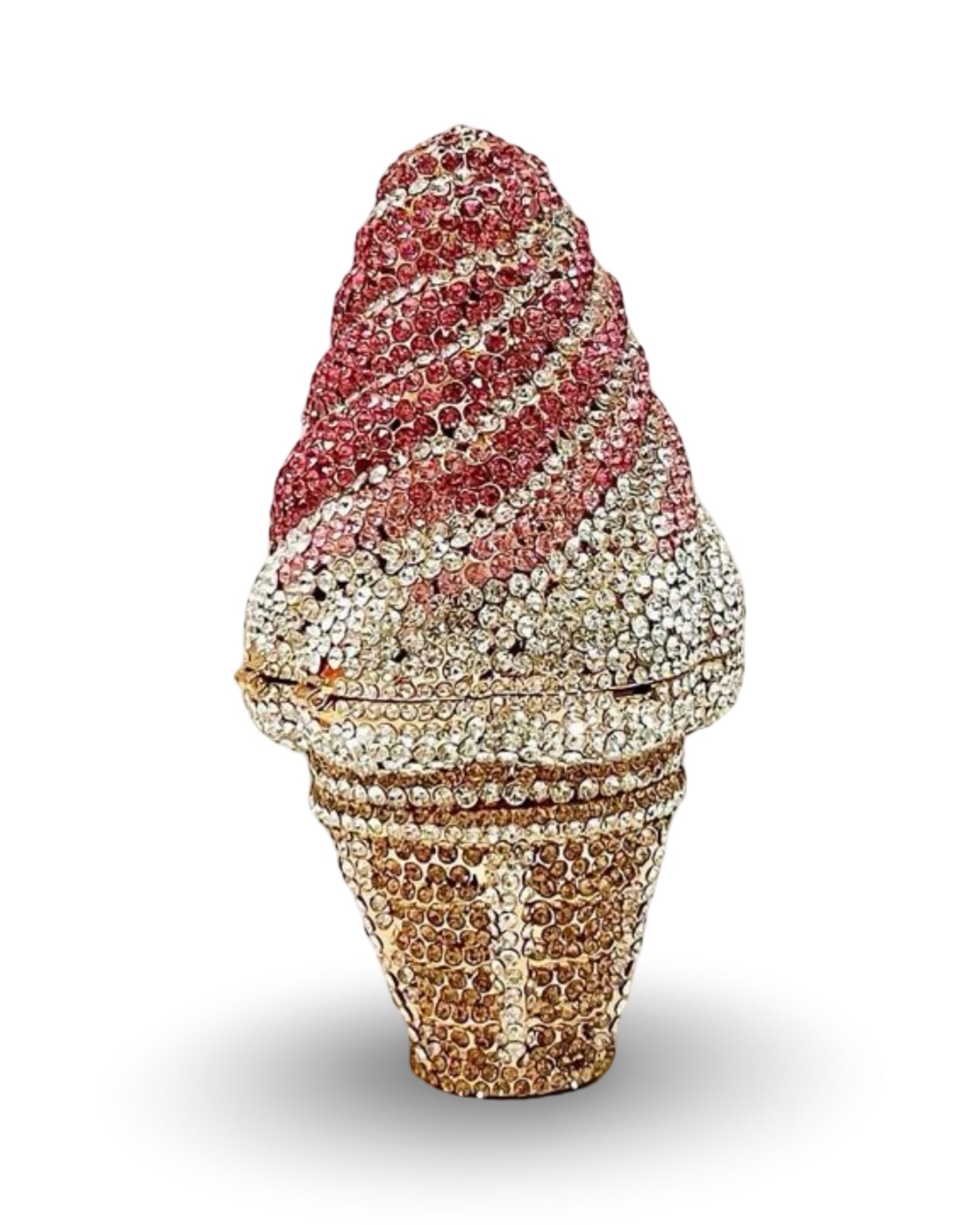 Ice Cream Cone Clutch - Pink