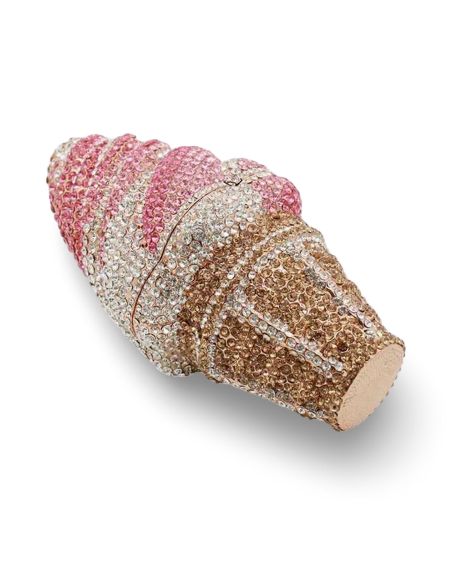 Ice Cream Cone Clutch - Pink