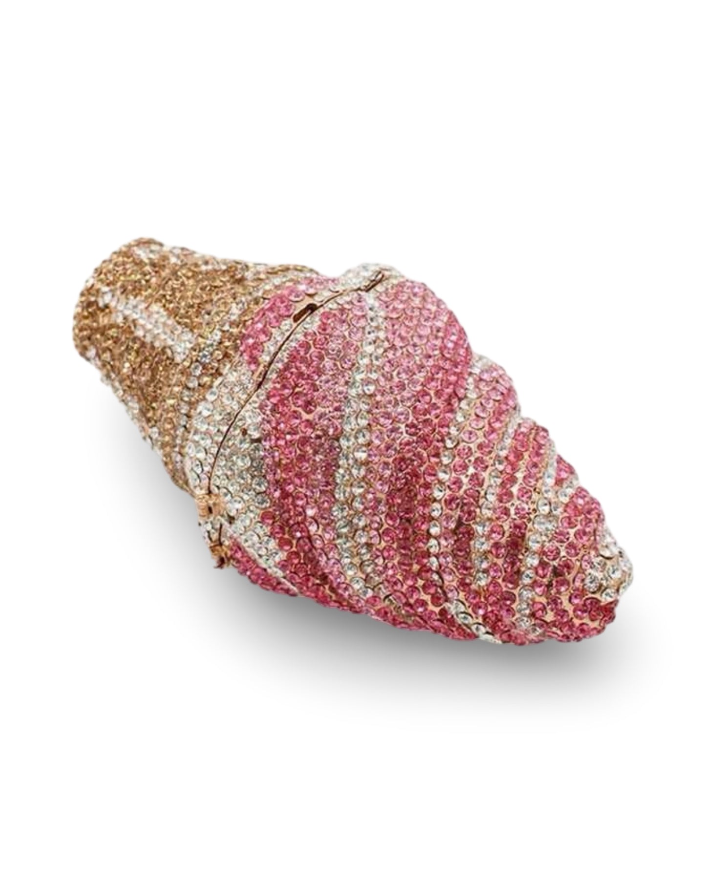 Ice Cream Cone Clutch - Pink