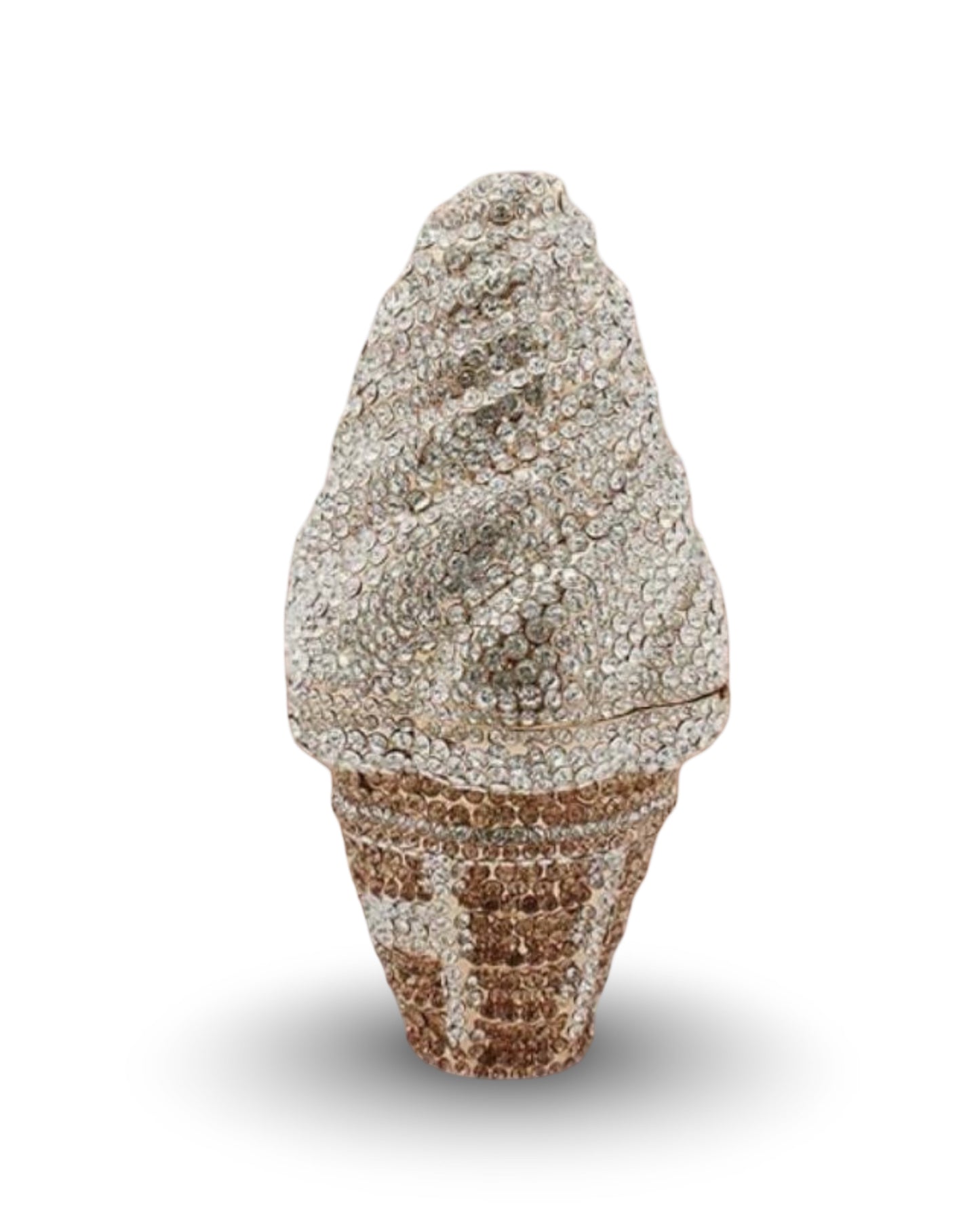 Ice Cream Cone Clutch - Vanilla