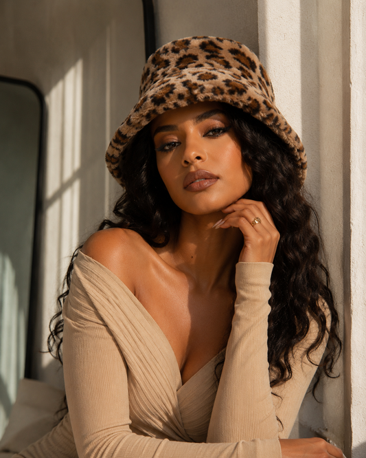 Baby I’m Chilling Bucket Hat - Brown