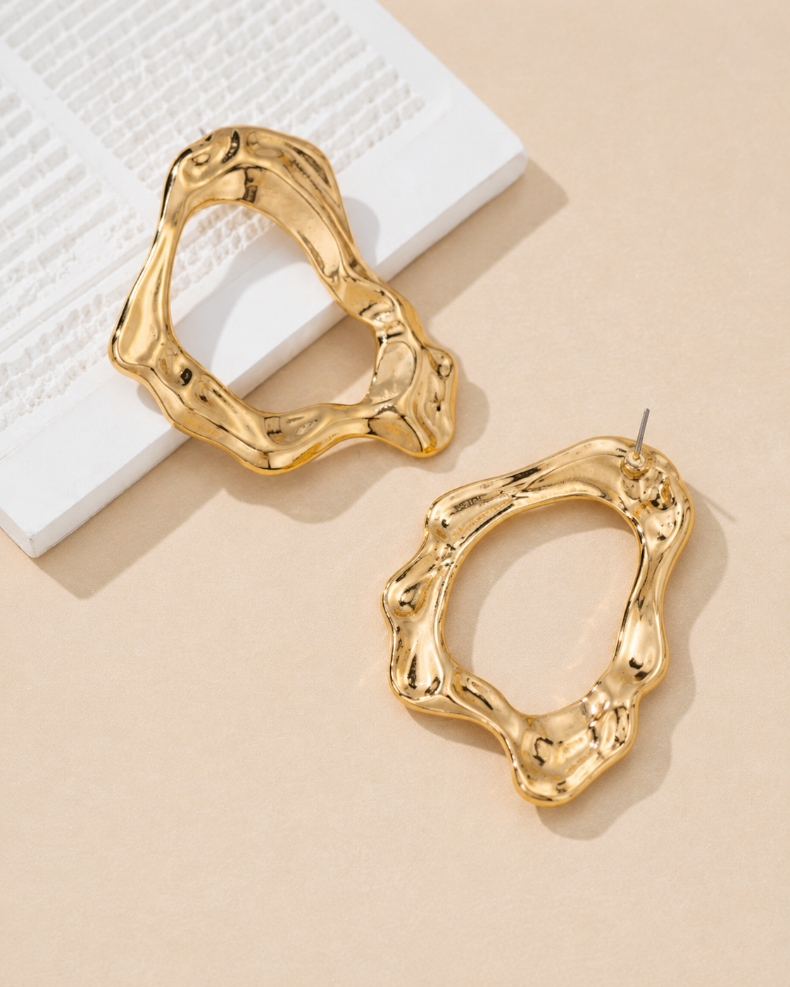 It’s Complicated Earrings - Gold