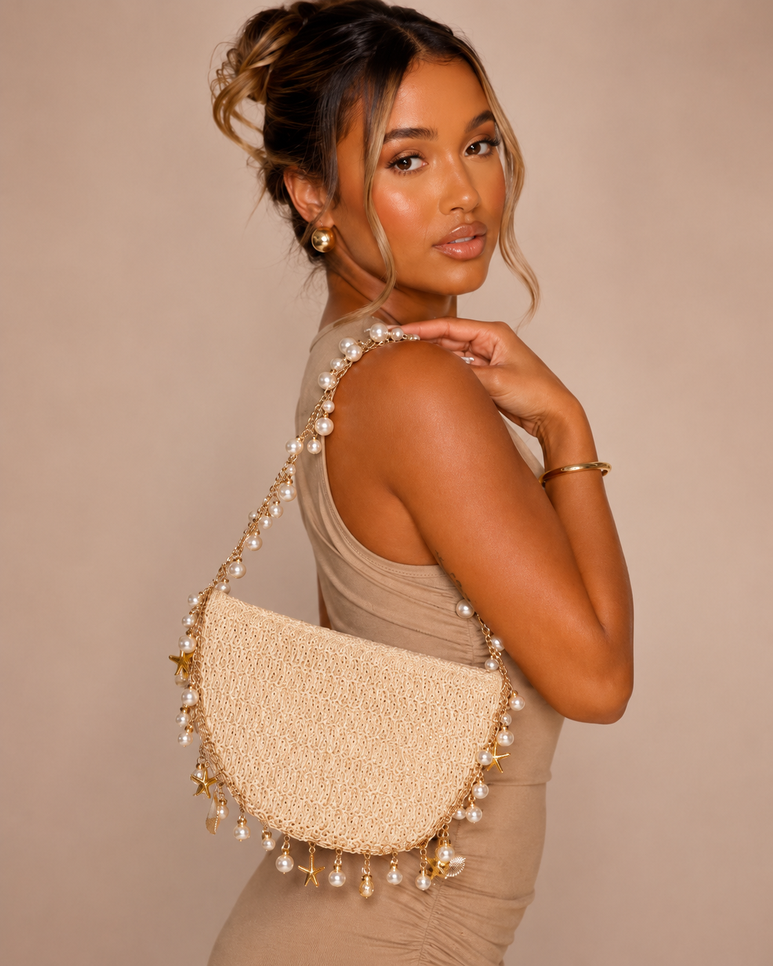 Ariel Shoulder Bag - Ivory
