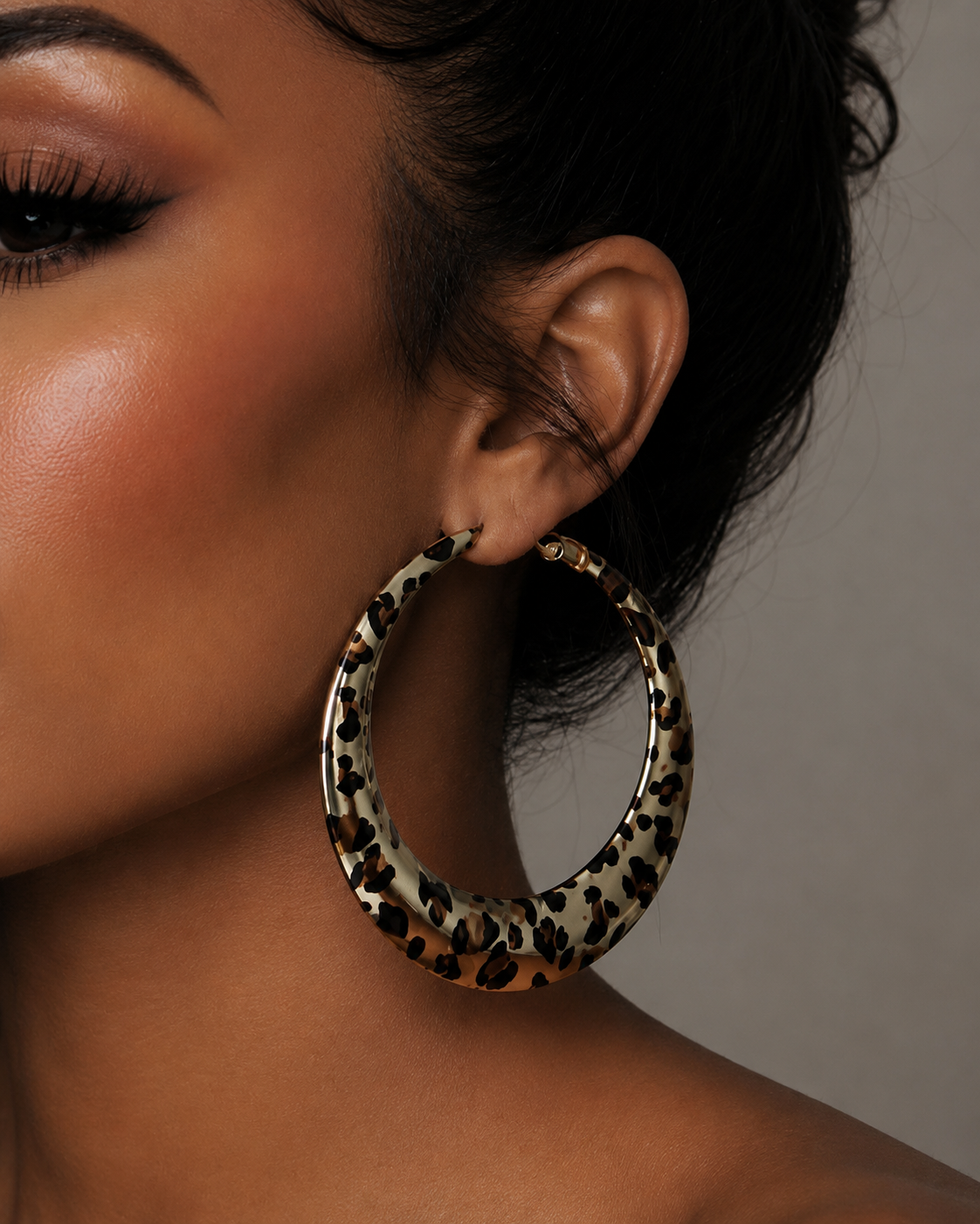 Born To Be Wild Earrings - Leopard