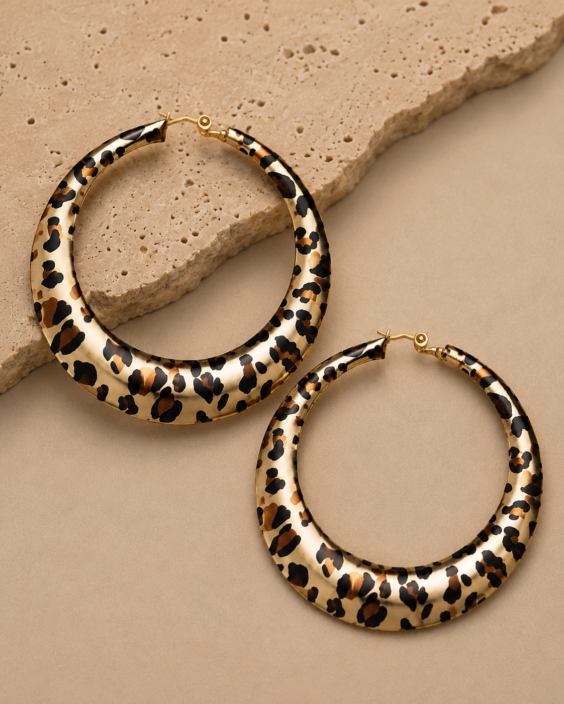 Born To Be Wild Earrings - Leopard