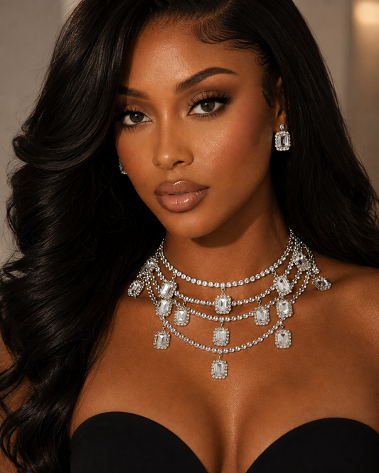 Royalty Choker - Silver