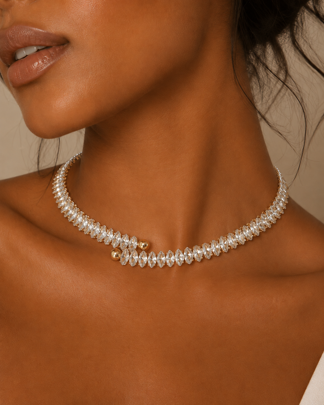 Hollywood Choker - Gold