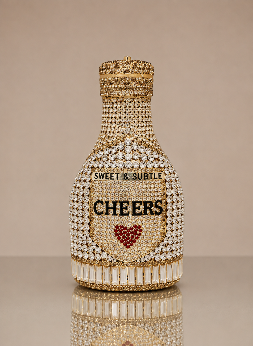 Champagne Bottle Clutch