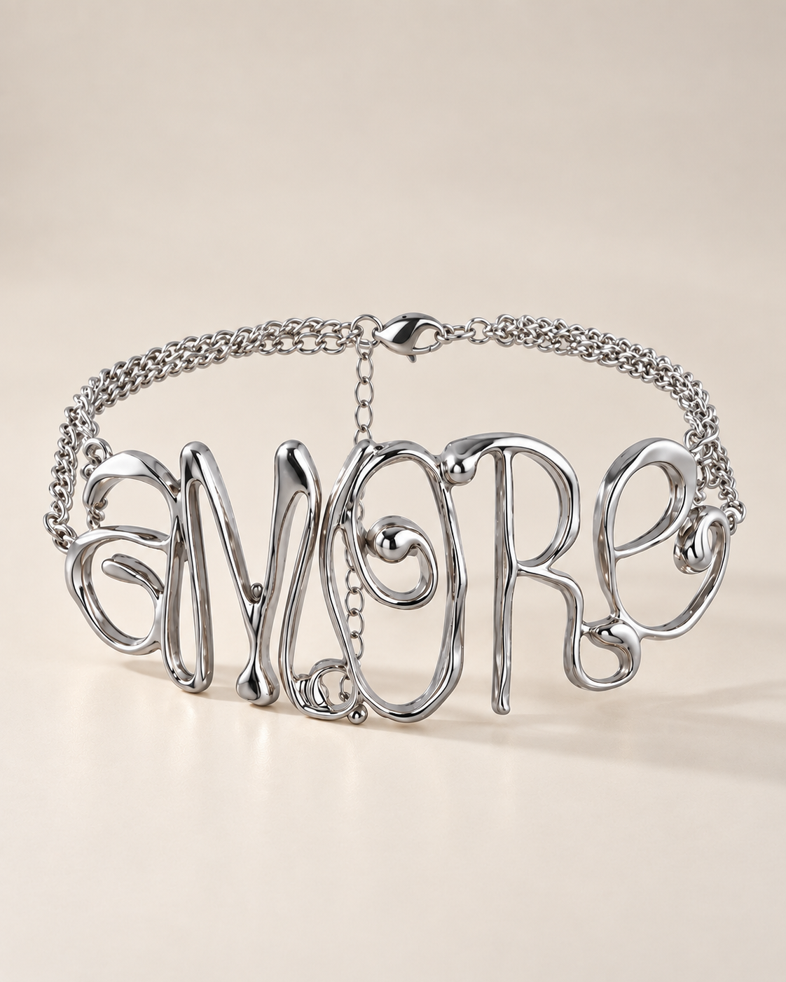 Amore Choker - Silver
