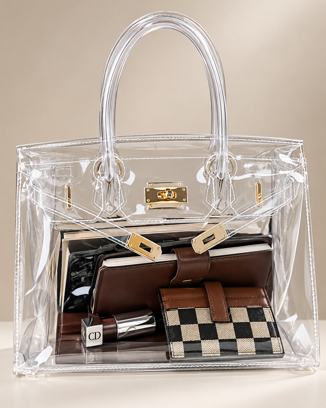 Clearly Fabulous Tote Bag - Clear