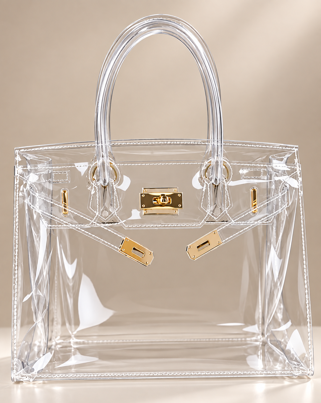 Clearly Fabulous Tote Bag - Clear