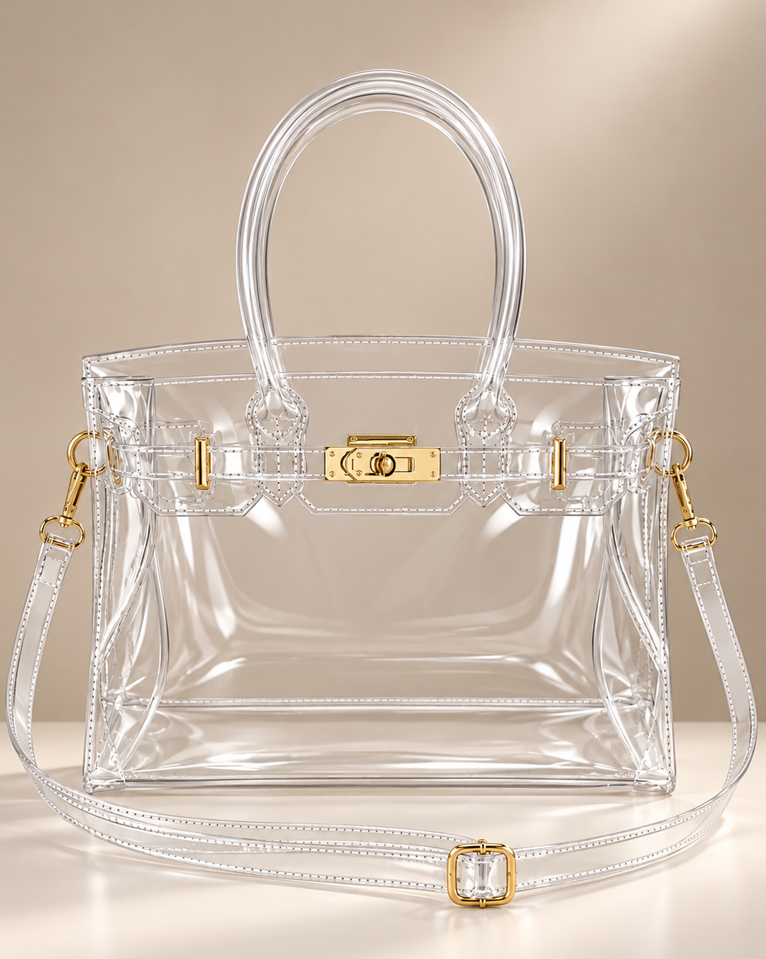 Clearly Fabulous Tote Bag - Clear