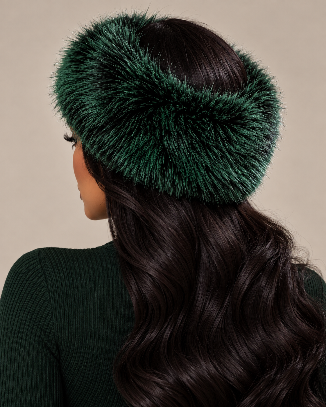 Cute & Cozy Headband- Hunter Green