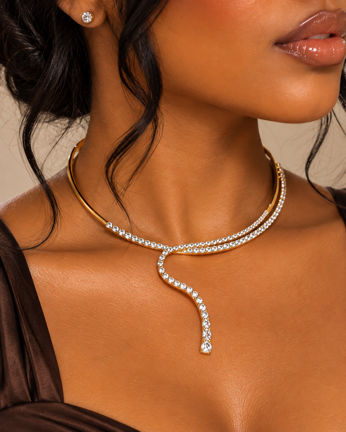 Serenity Necklace Set - Gold