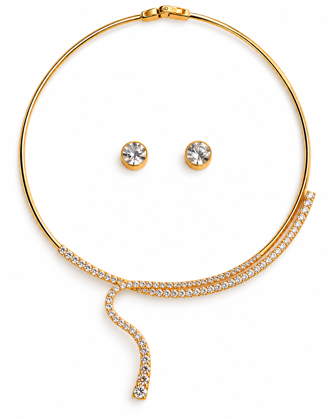 Serenity Necklace Set - Gold