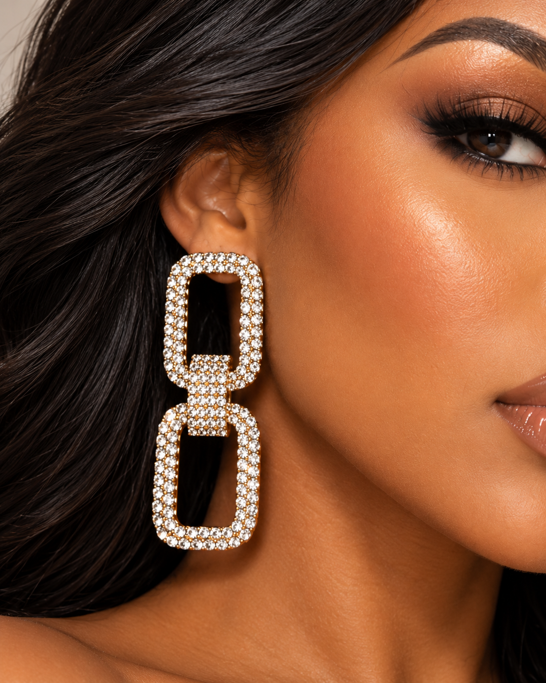 Let’s Link Earrings - Gold
