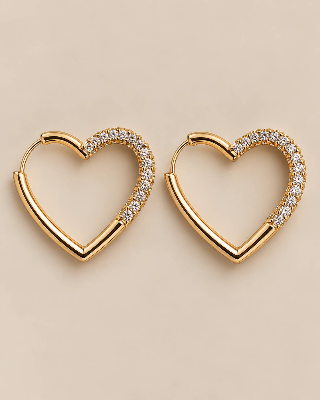 My First Love Earrings - Gold