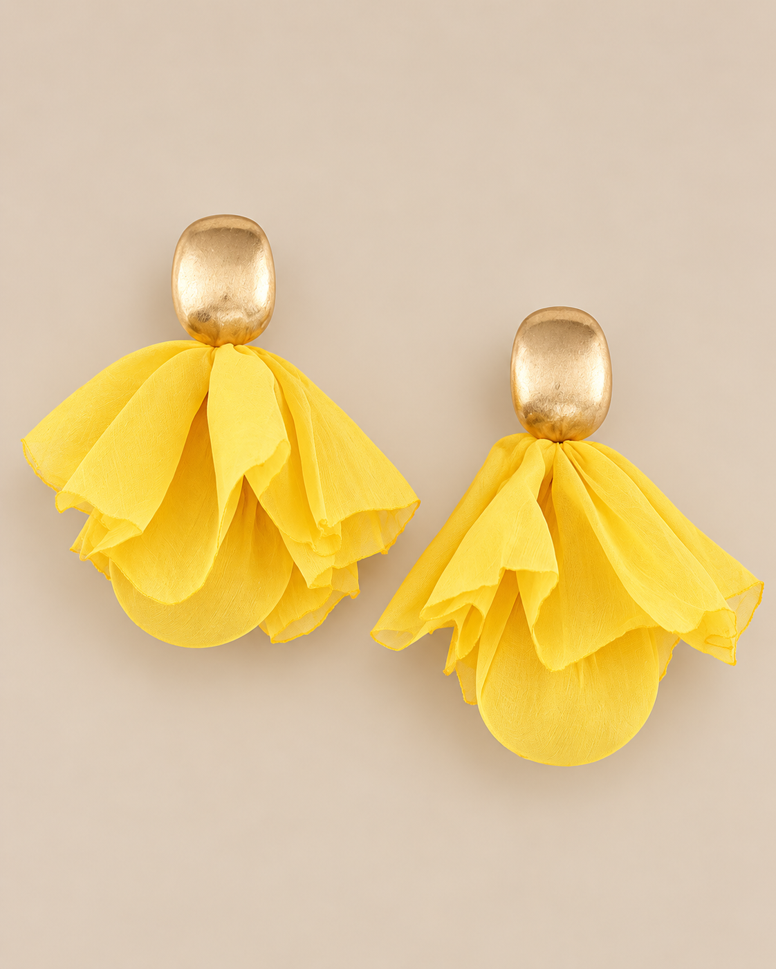 Belle Tassel Earrings - White