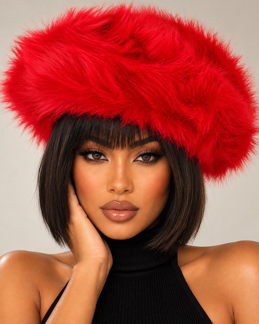 With Love, From Paris Hat - Red