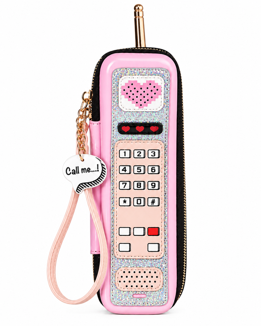 Hotline Bling Clutch - Pink