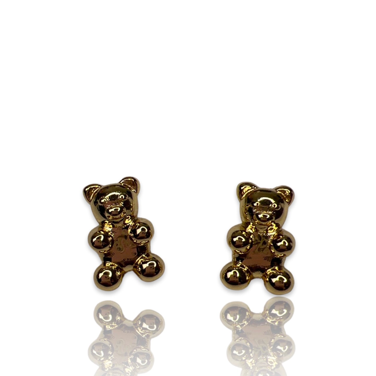 Teddy Bear Stud Earrings