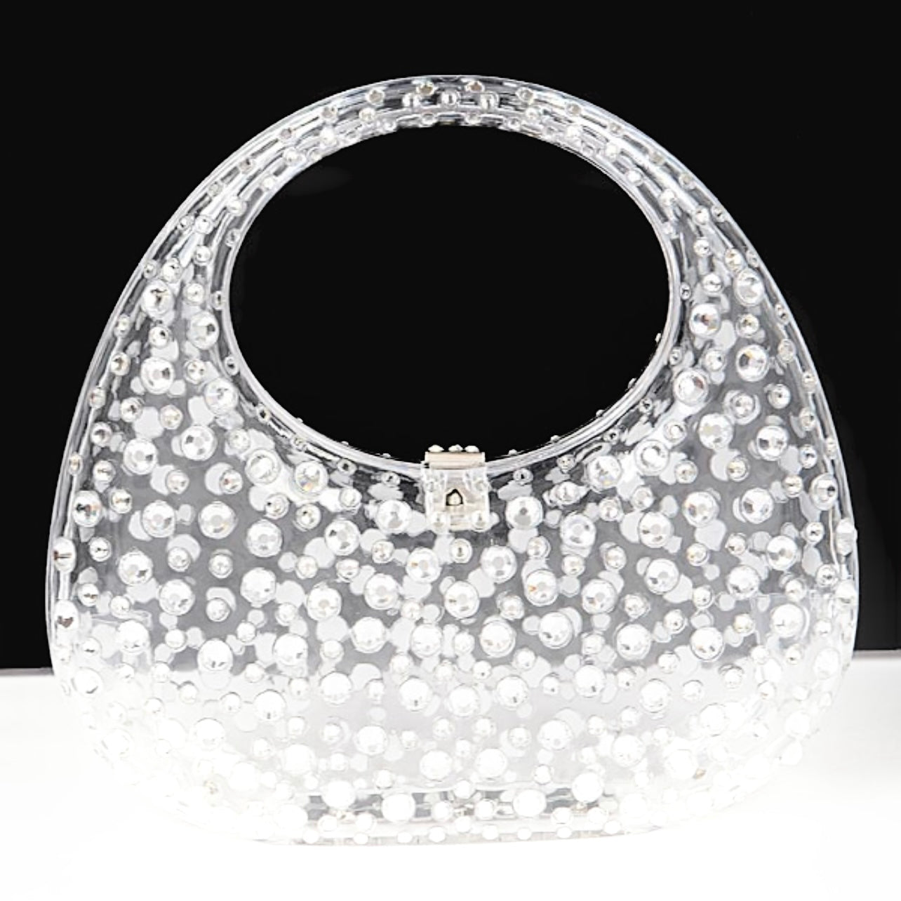 Ice Me Out Handbag - Clear