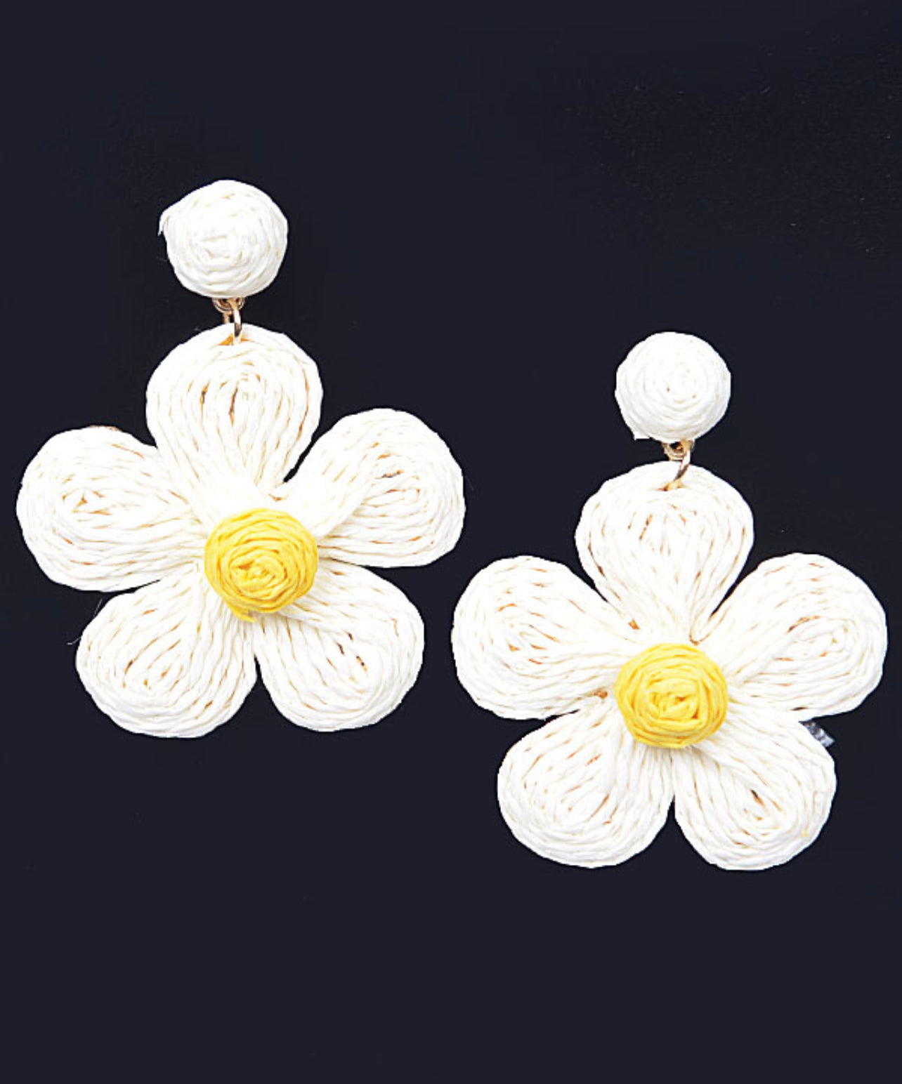 Daisy Gold Plated Earrings