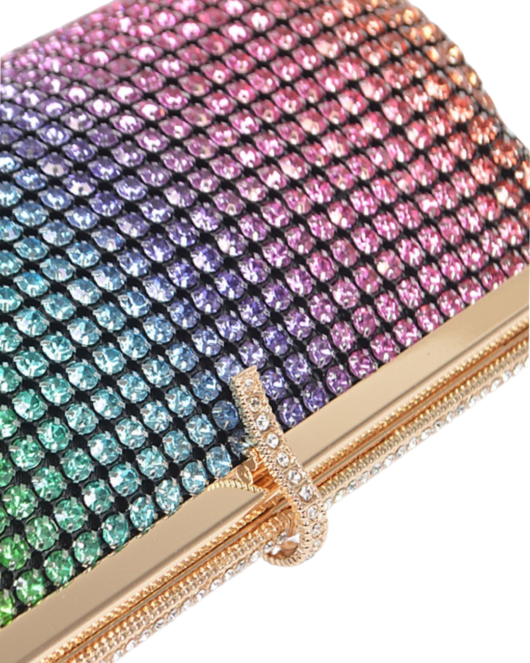 Miami Nights Crystal Clutch