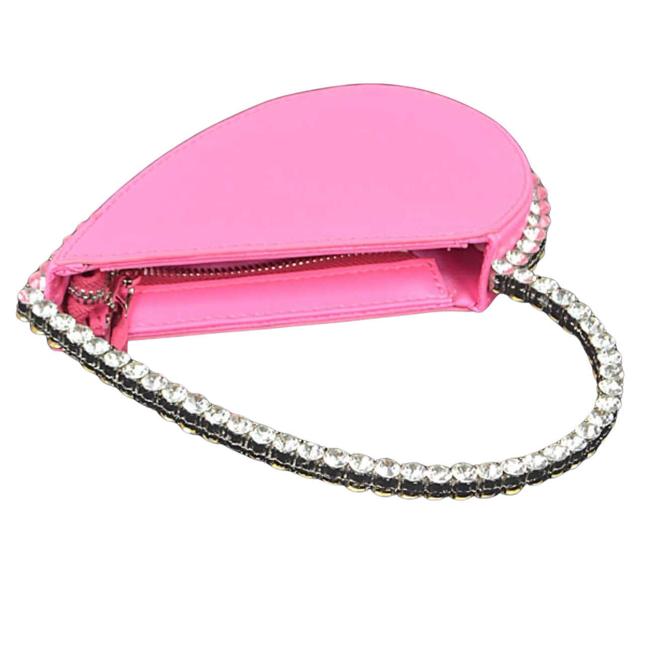 Heartbreaker Clutch - Hot Pink