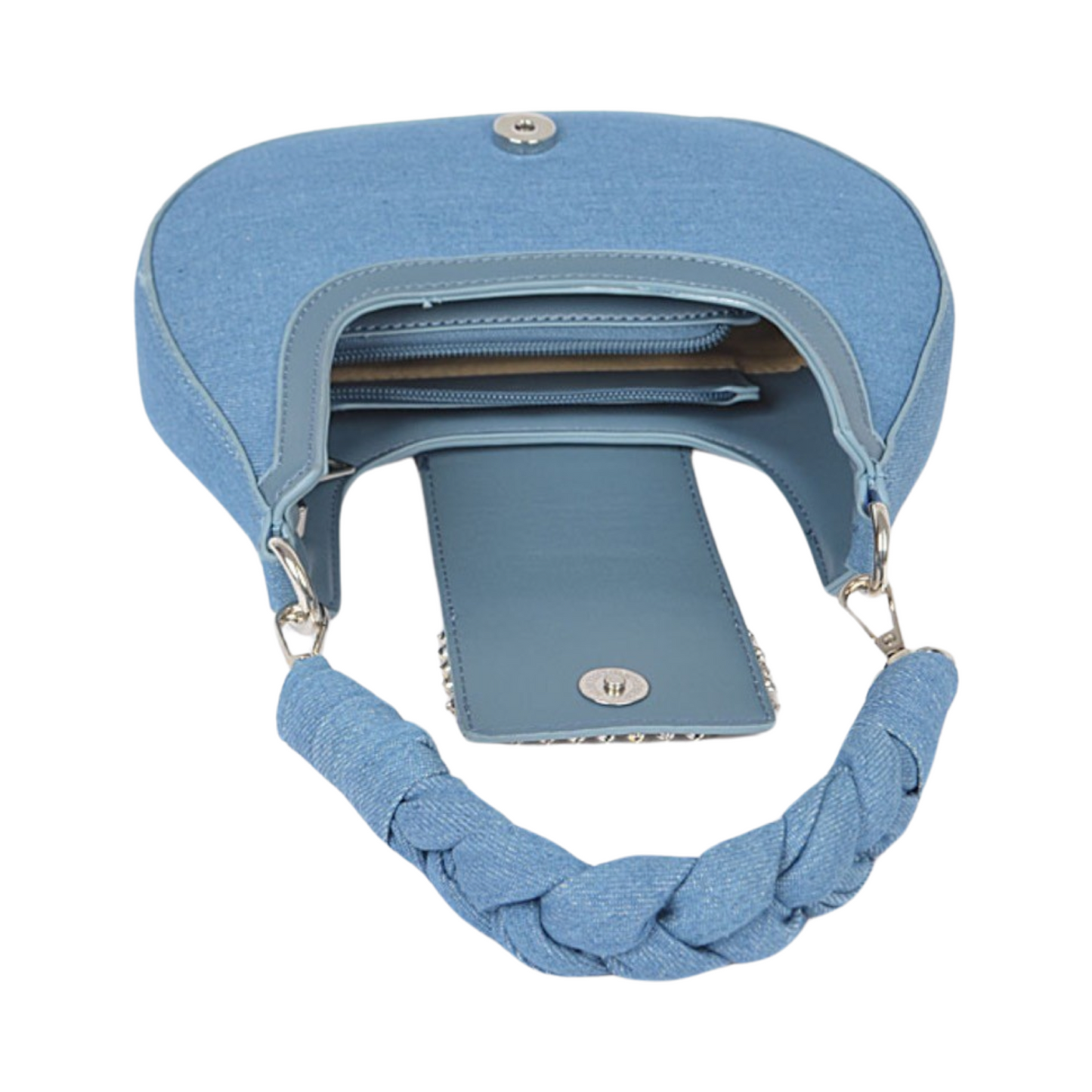 Hold Me Down Shoulder Bag - Blue